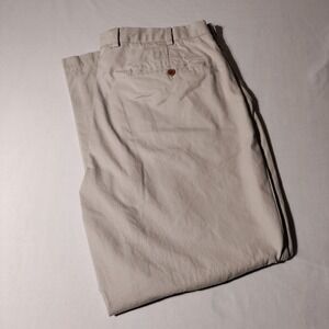 Brooks Brothers Clark Pants. Beige / Tan Men's 38X30 (35.5x29 Actual) - Spots